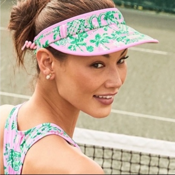 Lily Pulitzer GWP Visor and Scrunchies Set - Picture 3 of 16